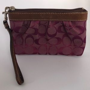 Coach wristlet